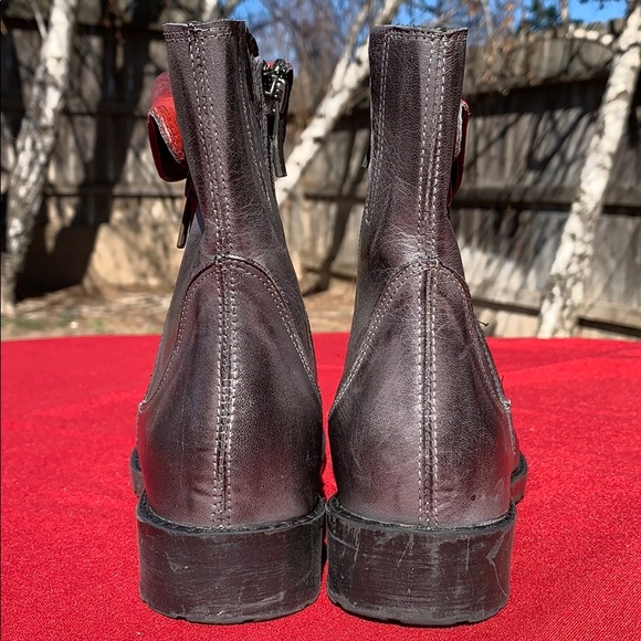 Jafa 2122 Graphite Contrast Ankle Boots Size 37 - Picture 6 of 10